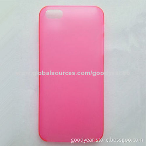PC Cases for iPhone 5S with Fashionable Design and Different Colors Available